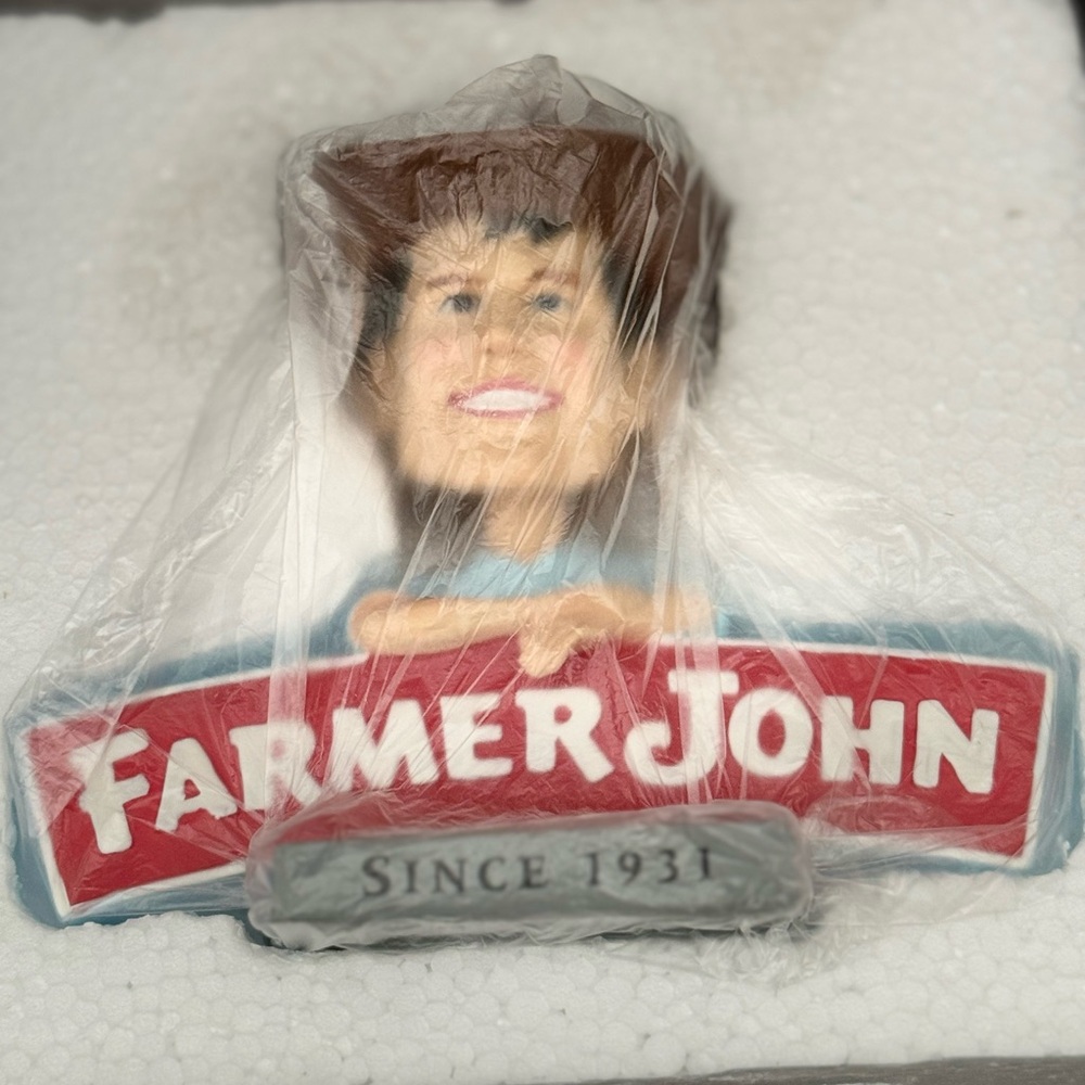 Farmer John Bobblehead Brand New in Box - Picture 3 of 8